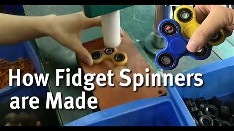 how fidget spinners are made in factory